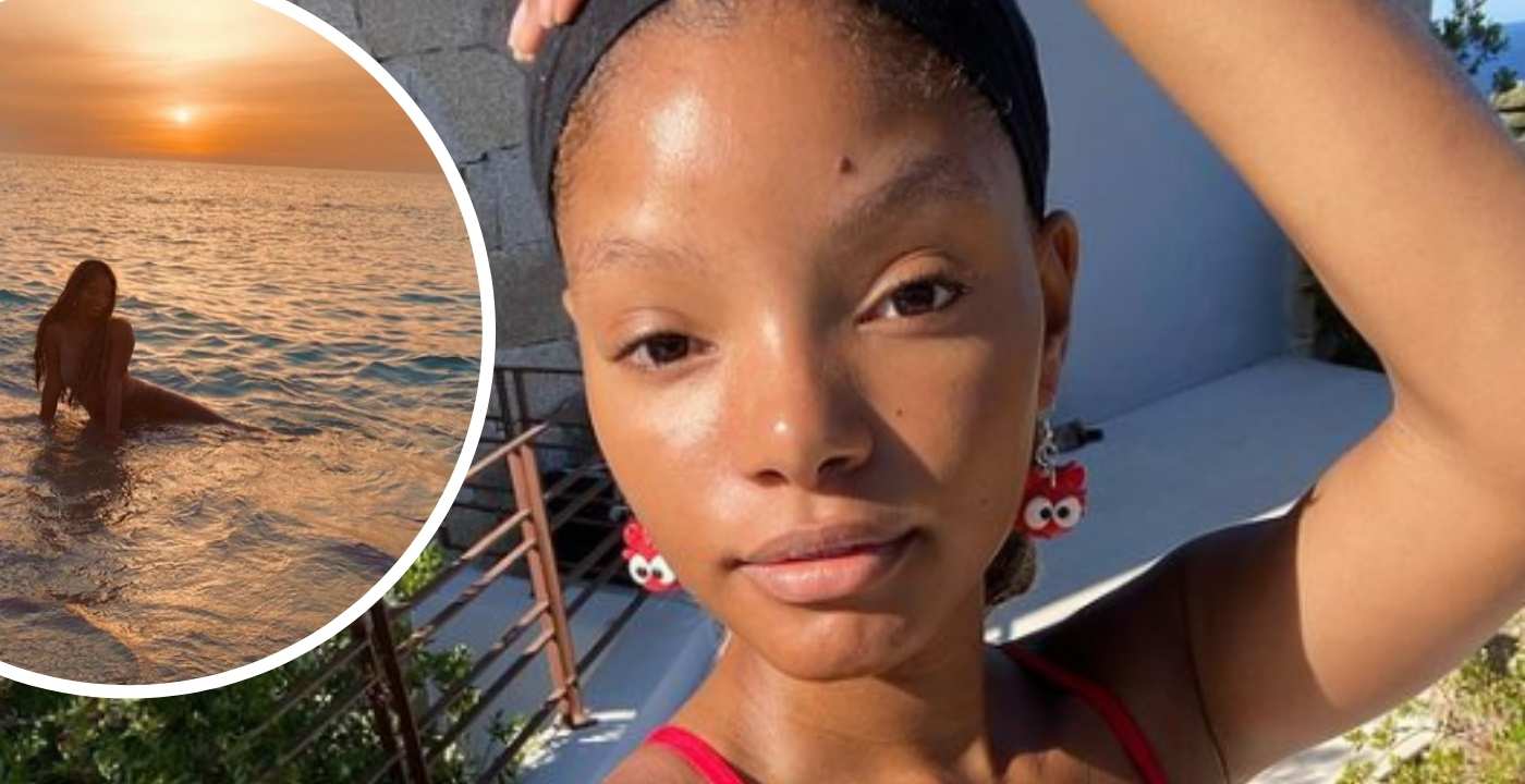 Halle Bailey la sirenetta riprese finite