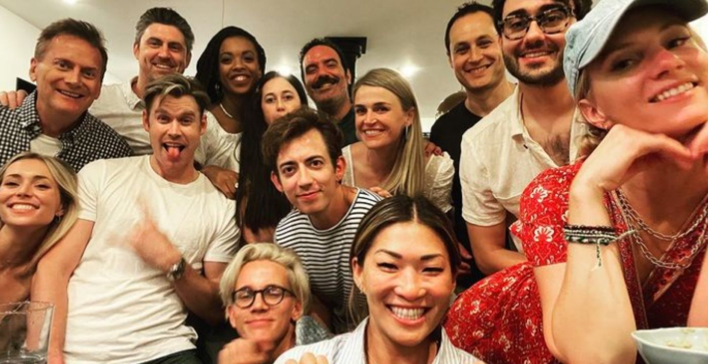 glee cast mini reunion