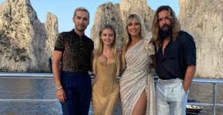 heidi klum tokio hotel italia capri