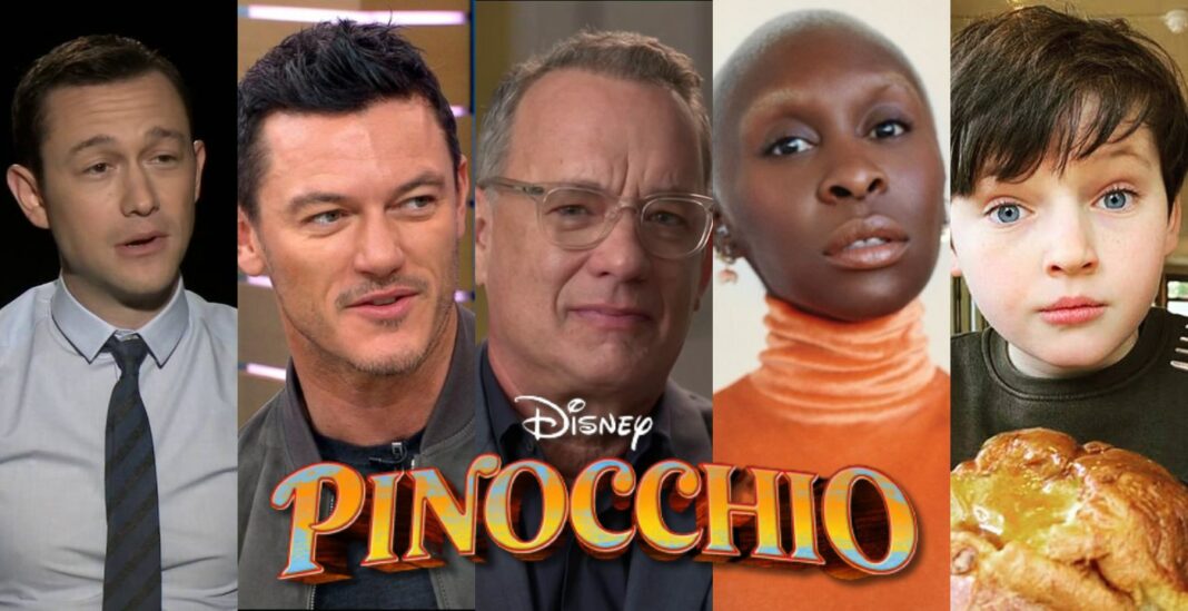 Pinocchio cast attori e personaggi del live action Disney+