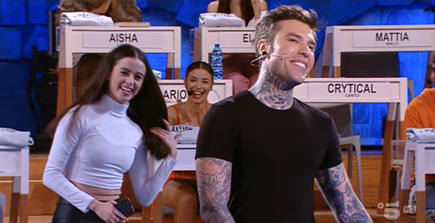 Amici 21 Fedez canta balla Sapore