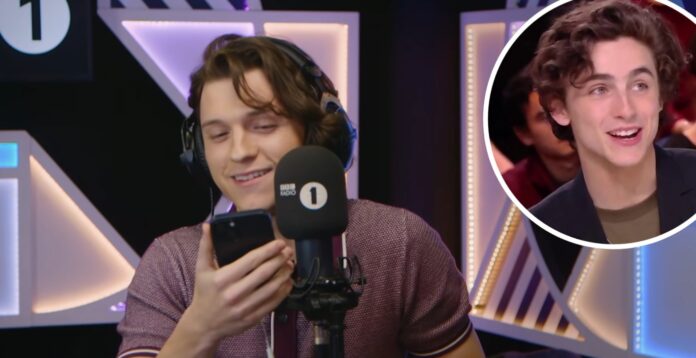 Tom Holland Ha Telefonato A Timothée Chalamet In Diretta Radio