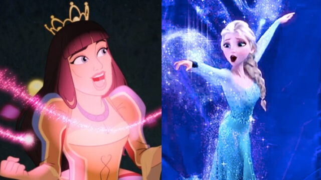 Come per Disincanto Easter Eggs let it go