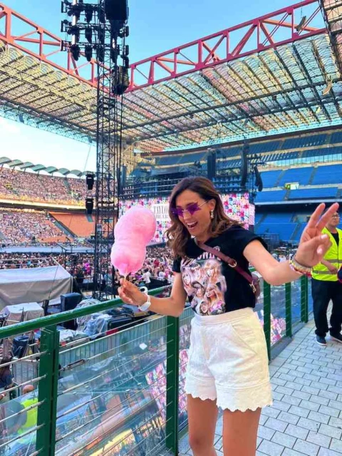 balivo celebritÃ  taylor swift concerti milano