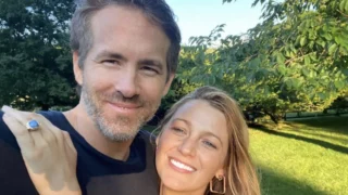 Blake Lively e Ryan Reynolds padrino famoso Olin