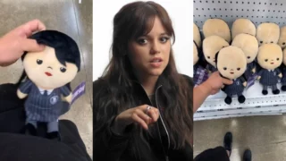 mercoledì pupazzi jenna ortega