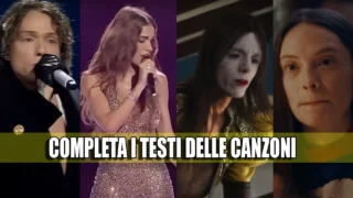 testi canzoni sanremo 2025 quiz